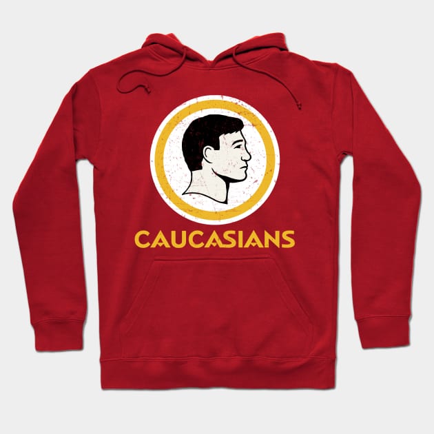 Washington Caucasians Football Funny Redskins Hoodie by teespringplus